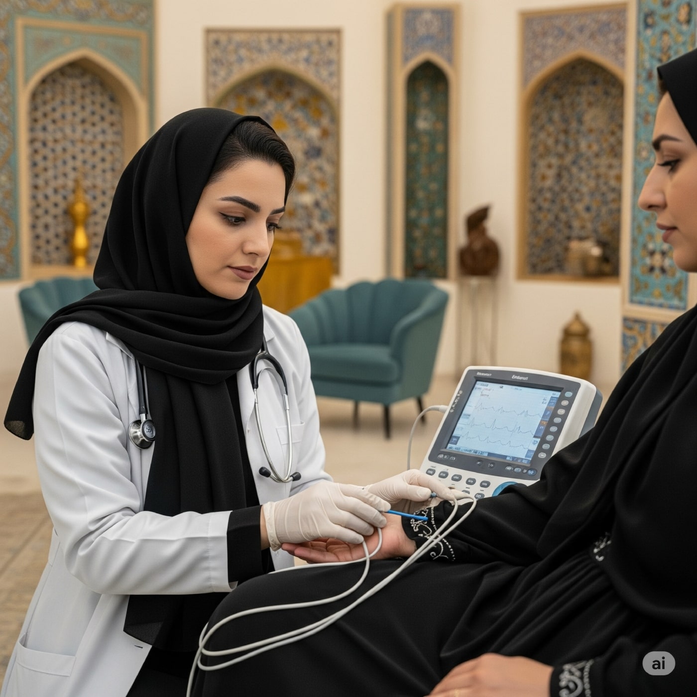 نحوه نوار قلب در منزل | توانا