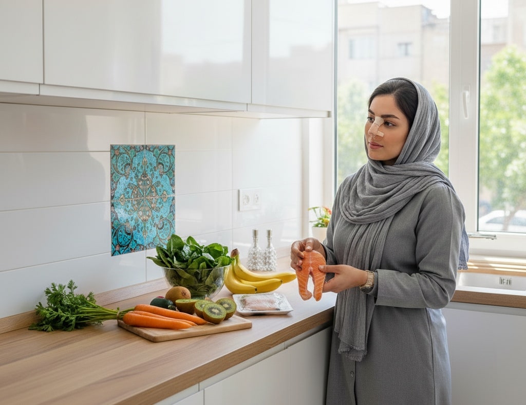 هفته اول بعد از جراحی بینی | مرکز پرستاری توانا