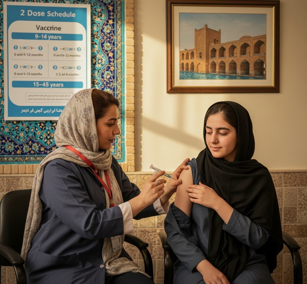 برنامه دوزبندی واکسن گارداسیل |‌ مرکز پرستاری توانا