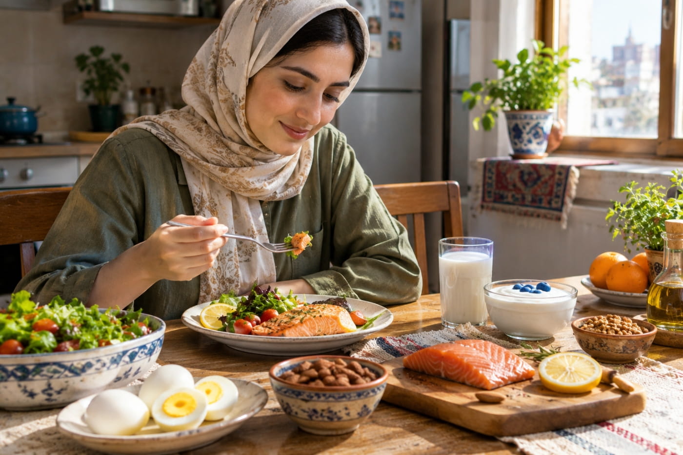 مواد غدایی دارای ویتامین دی | مرکز پرستاری توانا